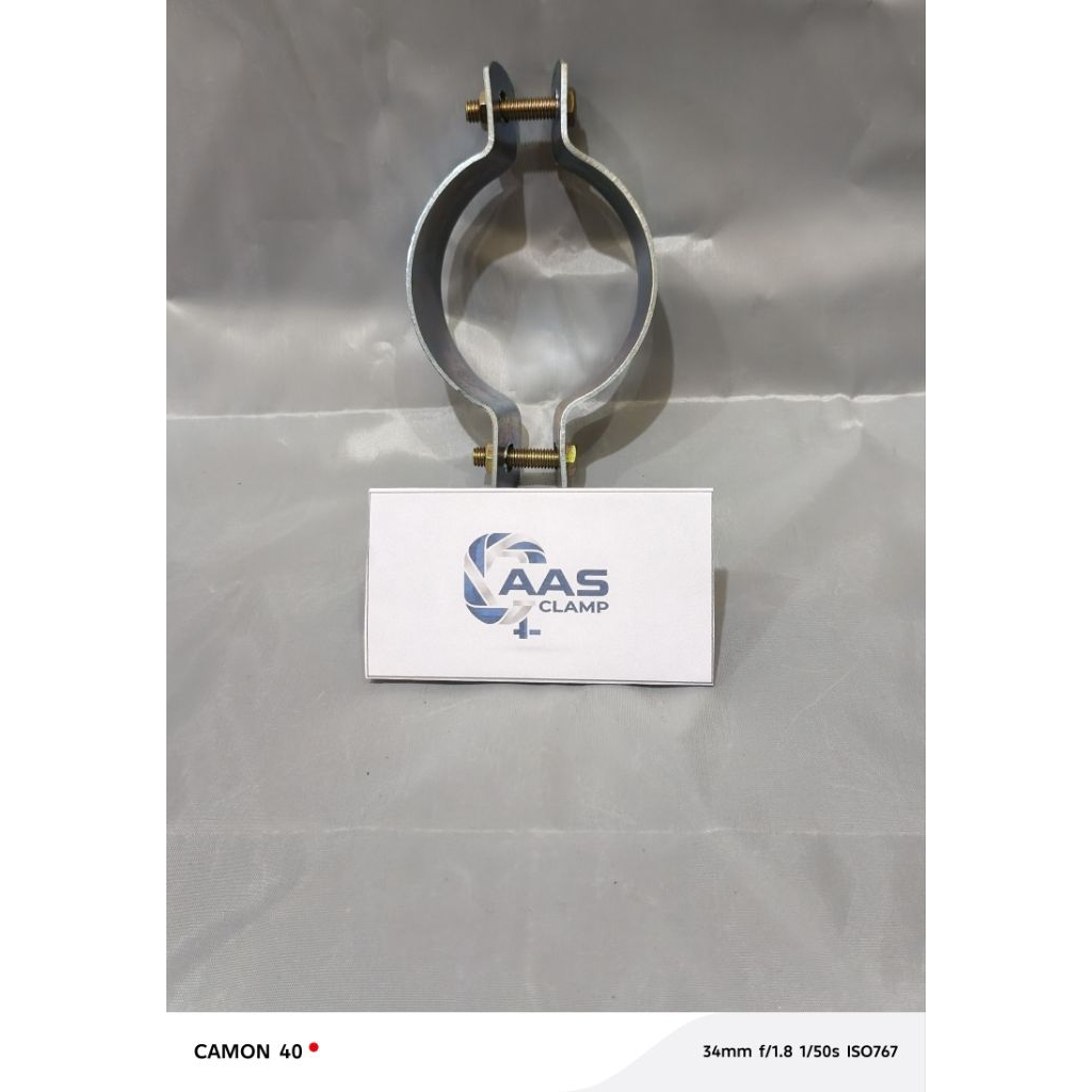 clamp polos  2,5" / klem polos/ aksesoris tiang FO