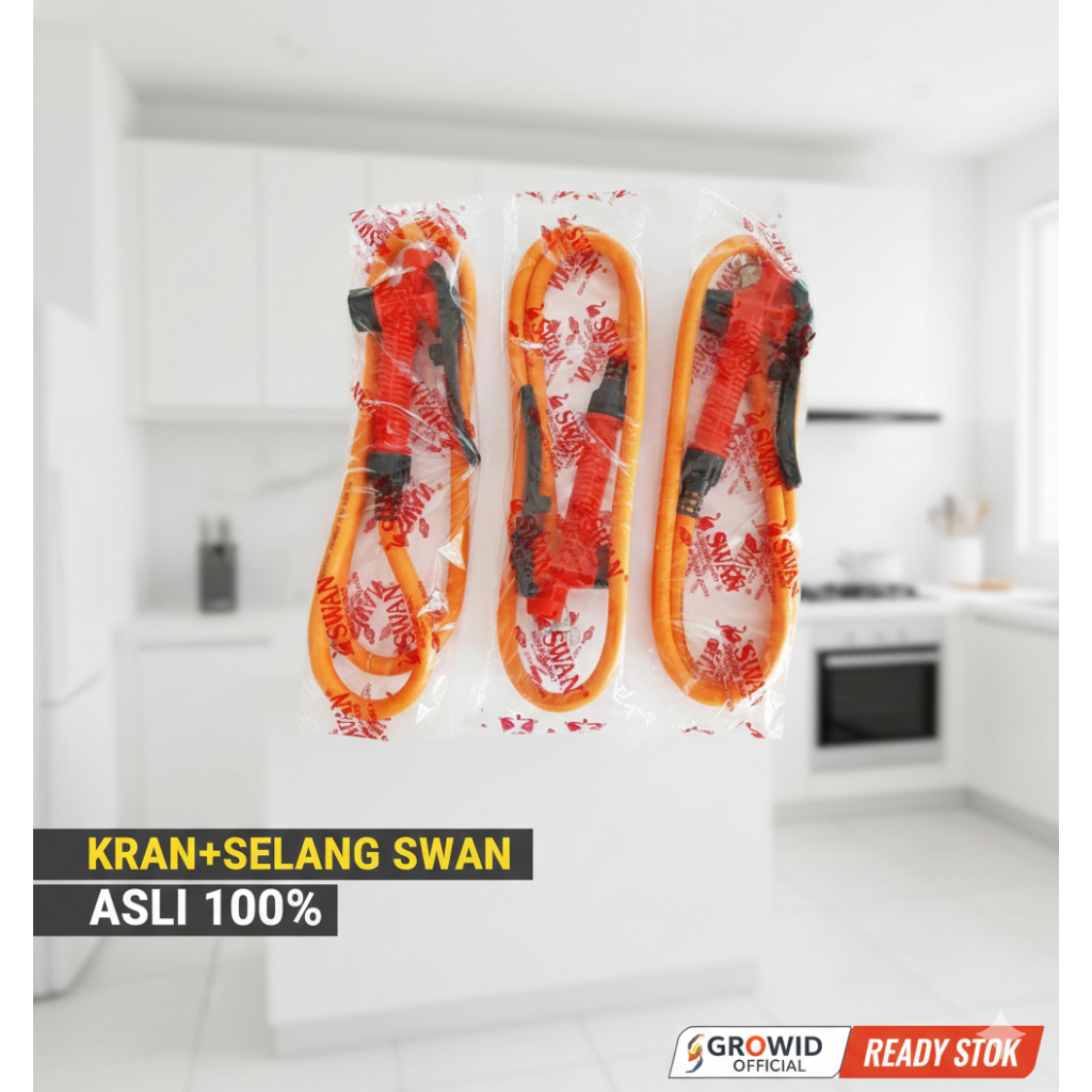 SELANG & KRAN SEMPROT TENGKI HAMA MANUAL SWAN/ Paket selang stop kran swan tangki semprot hama