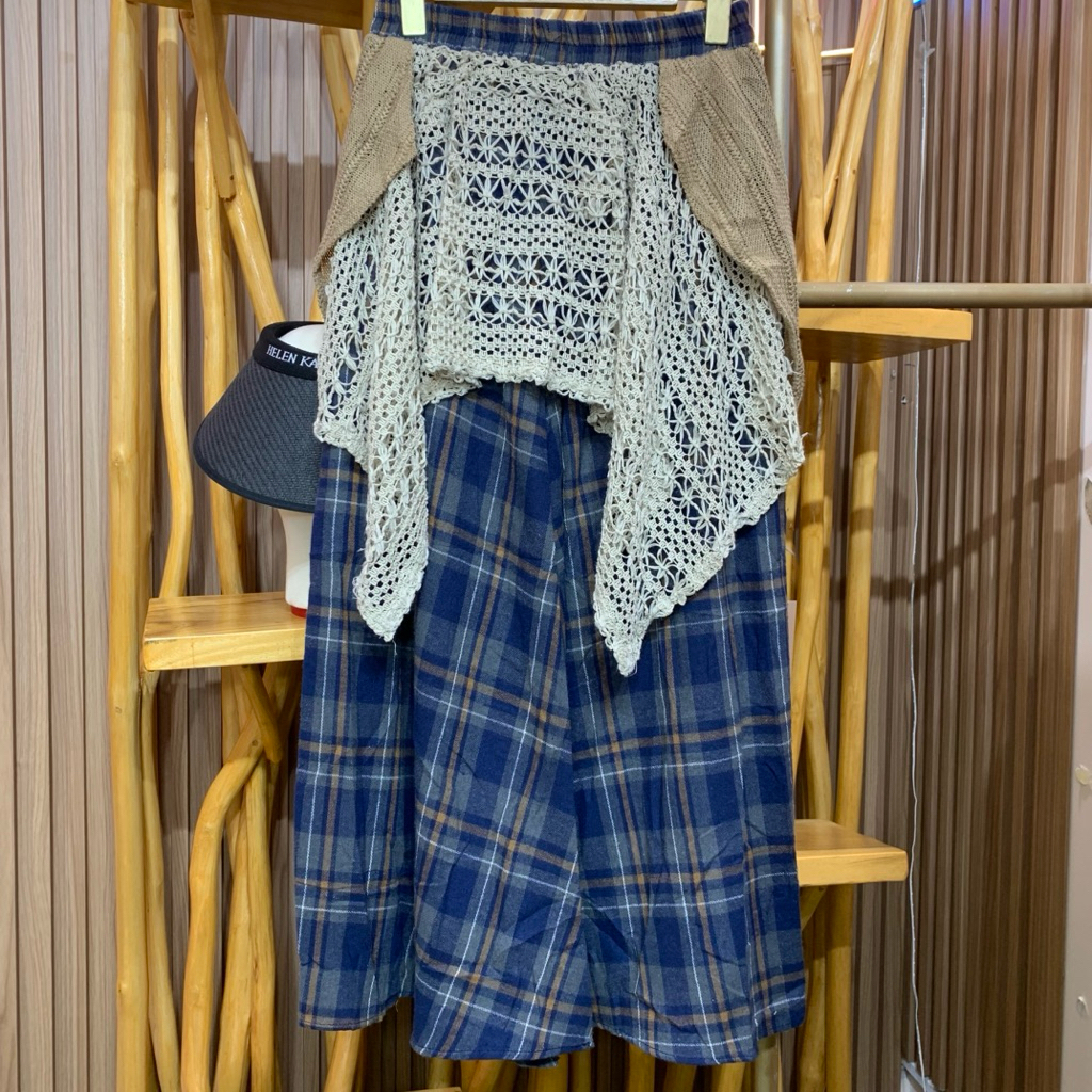 ROK RENDA WANITA KOREAN STYLE/ROK PANJANG WANITA FASHION/ROK PANJAG WANITA KOREAN STYLE