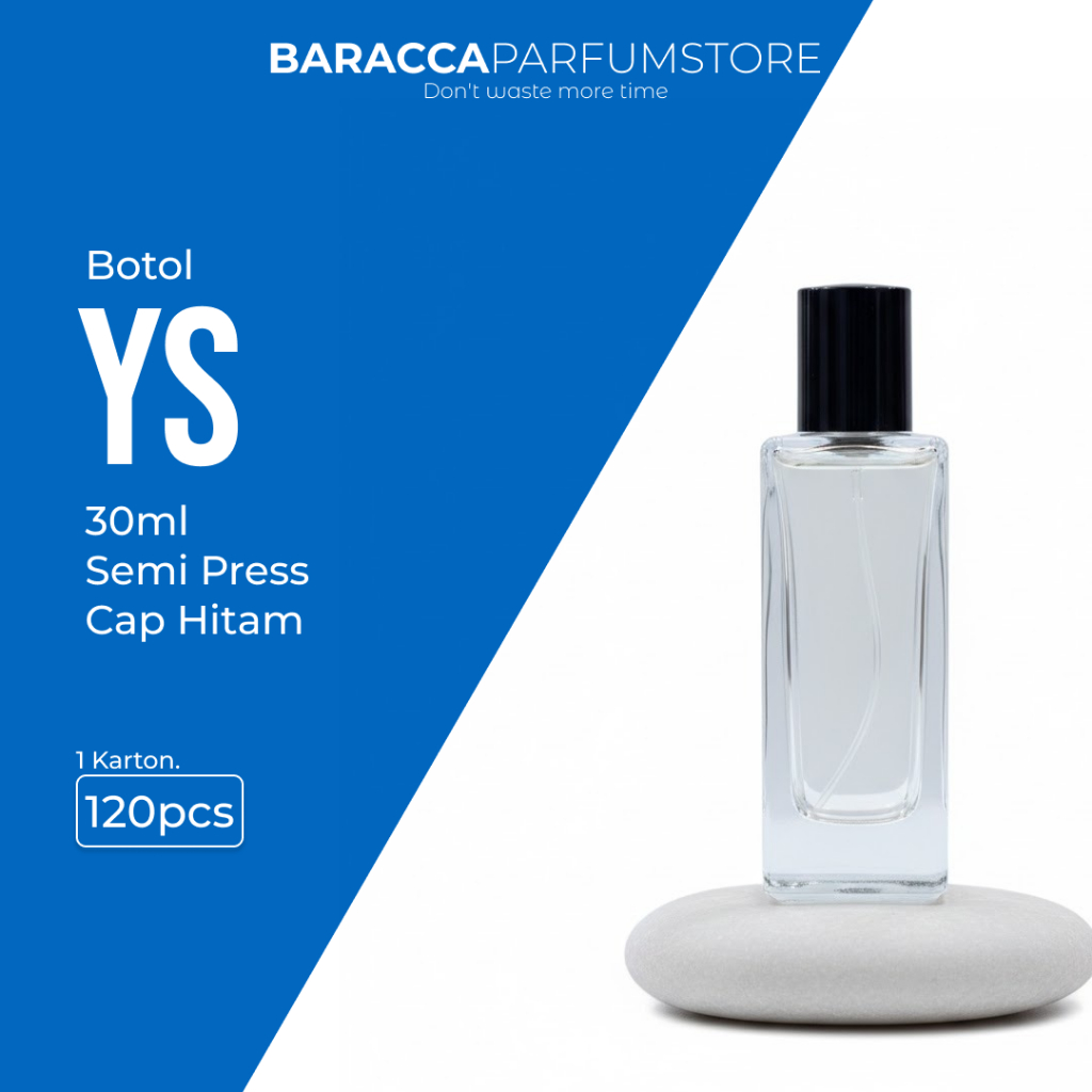 Botol Parfum YS 30ML Semi Press - Botol Parfum Kosong YS - Botol Parfum 30ML