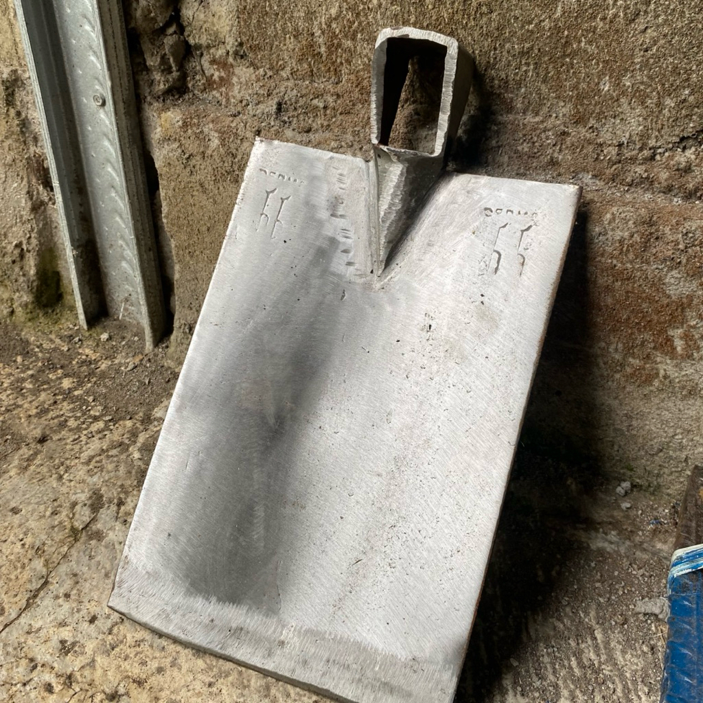 Cangkul Blitar Cangkul Sawah anti lengket bahan baja putih Cangkul baja isen Cangkul sawah anti leng