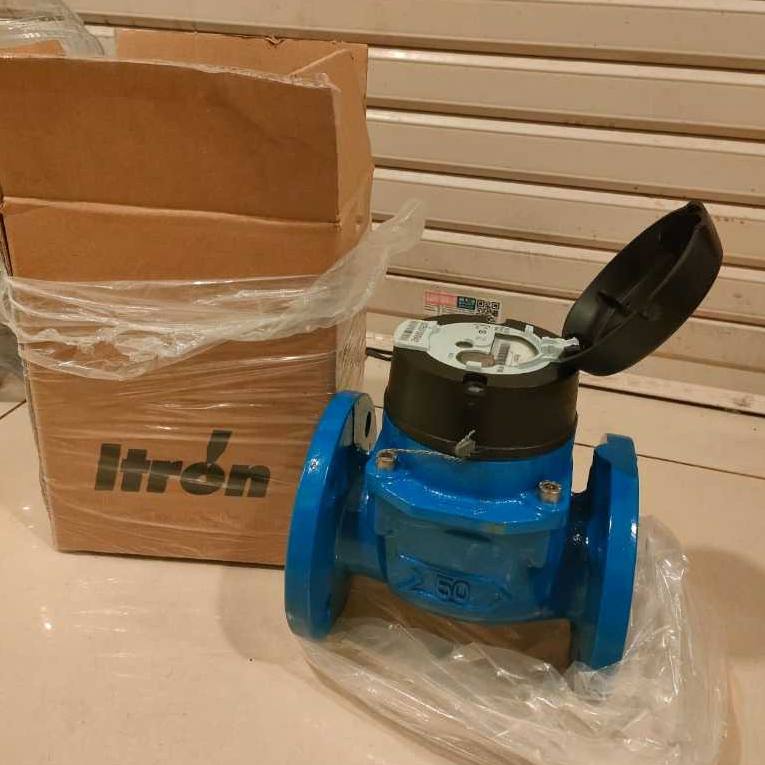 Flow Meter ITRON 2 Inch Flange DN50 Woltex WEG-50 Murah / Water Meter ITRON 2 Inch Flange WOLTEX WEG