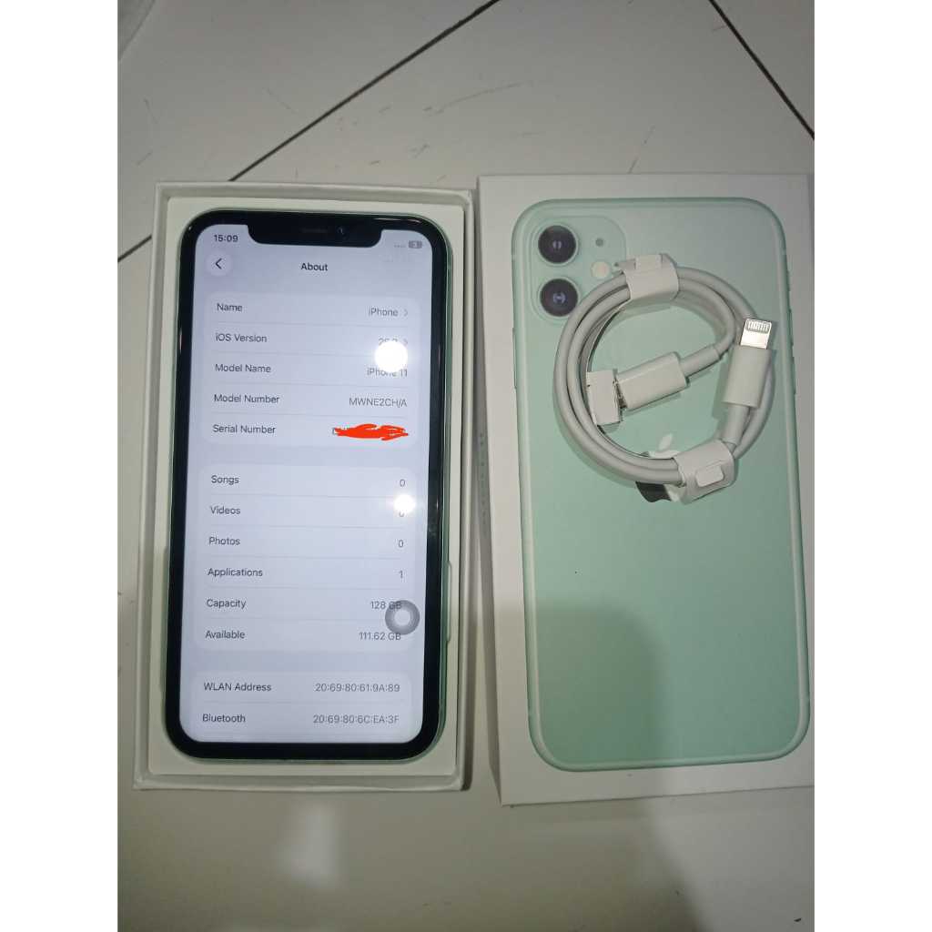 IPHONE 11 128GB SECOND / BEKAS. KONDISI MULUS SEPERTI BARU