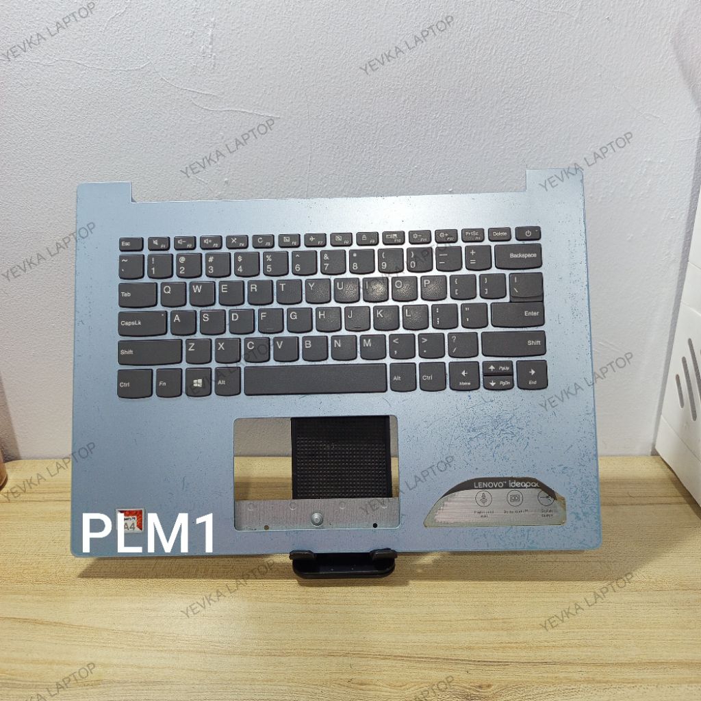 [ BIRU ] Palmrest Lenovo Ideapad 320 330 14 Inch Normal Tested Seken Original [ frame cover casing c