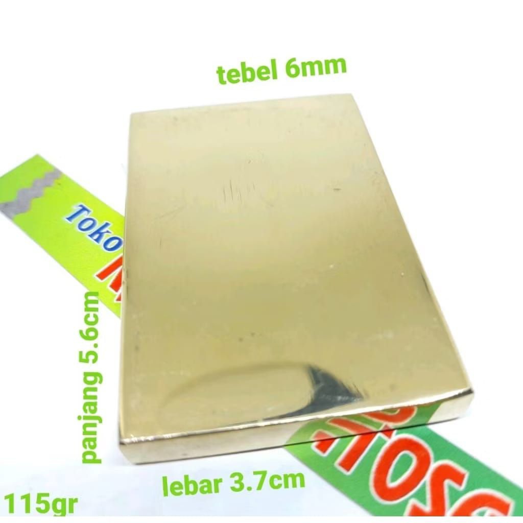 Replika Emas Batangan Lm polos 5cm Istimewa