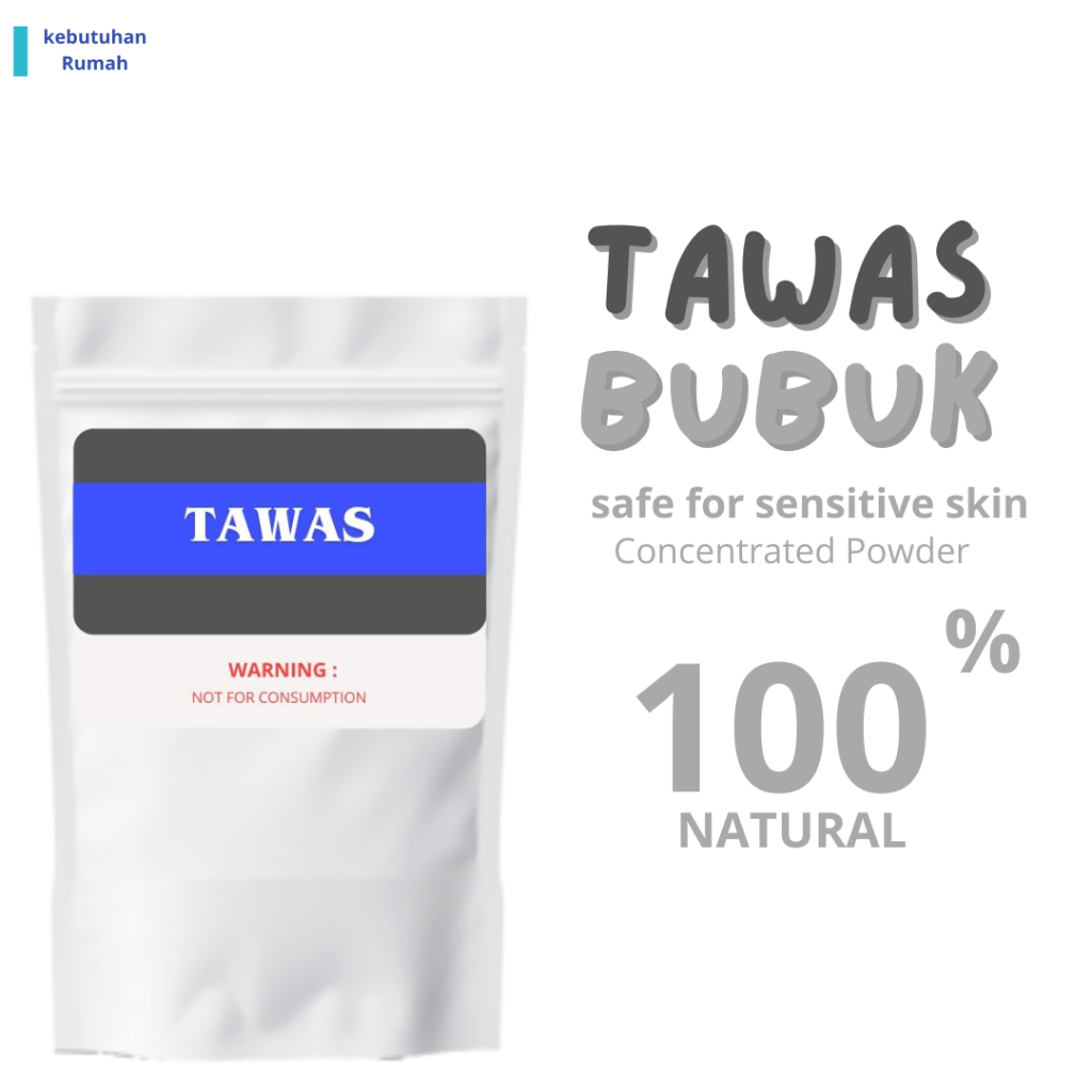 Tawas Bubuk / Aluminium Sulfate / Penghilang Bau Kaki, Ketiak, dan Penjernih Air / Tawas Powder 1kg