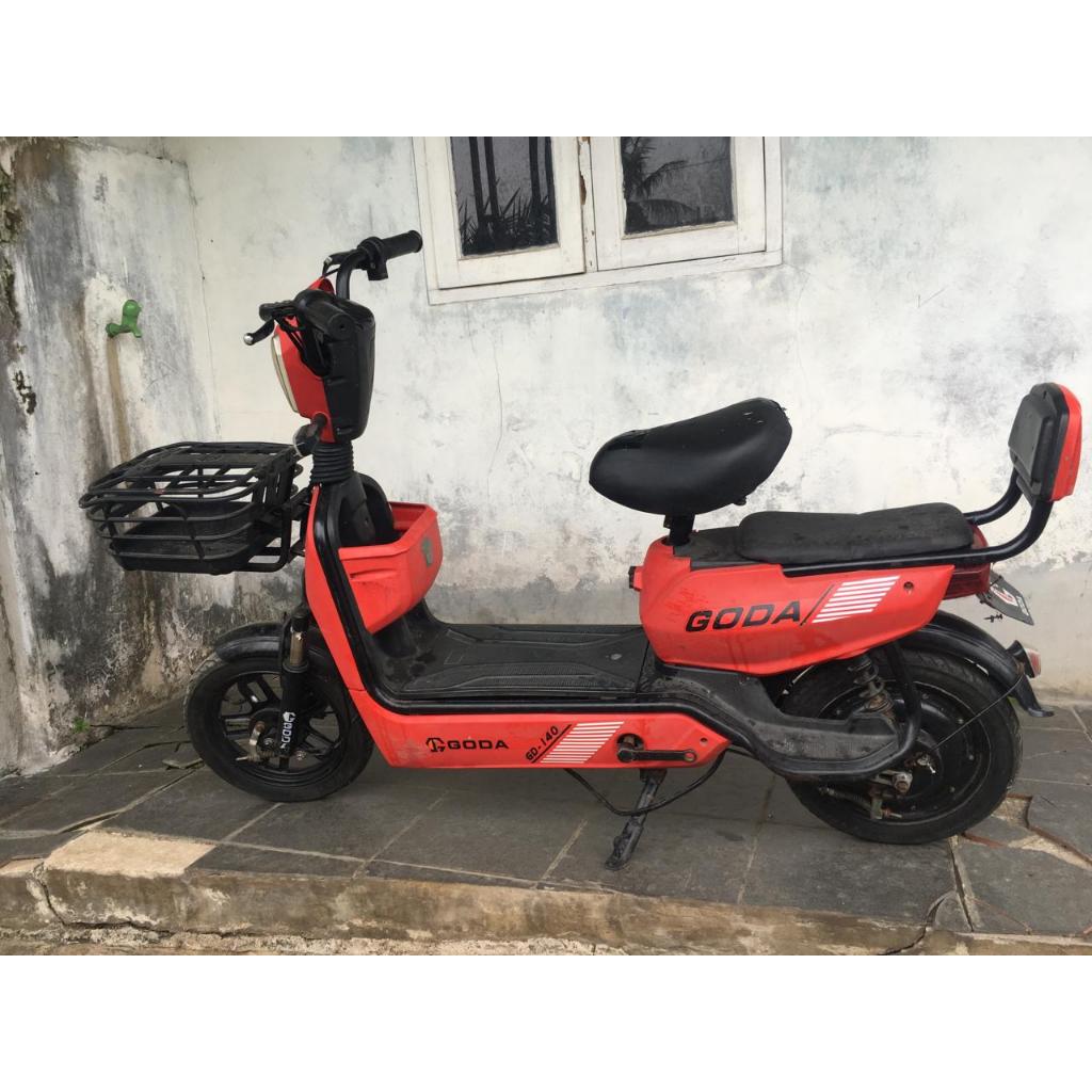 Bekas Sepeda Listrik Goda GD 140 - minus rusak gak mau berjalan sesuai foto