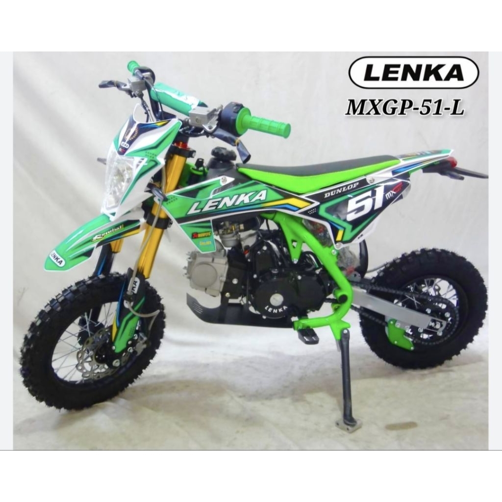 trail mini mesin asli 50cc 4tak matic....type 51L