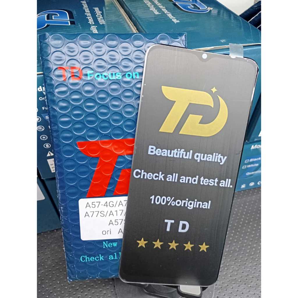 LCD TD'S A57 2022/A17/A18/A77S/A38/A77 5G/A57S/A58 5G/A78 5G Fullset Touchscreen(100% ORIGINAL)