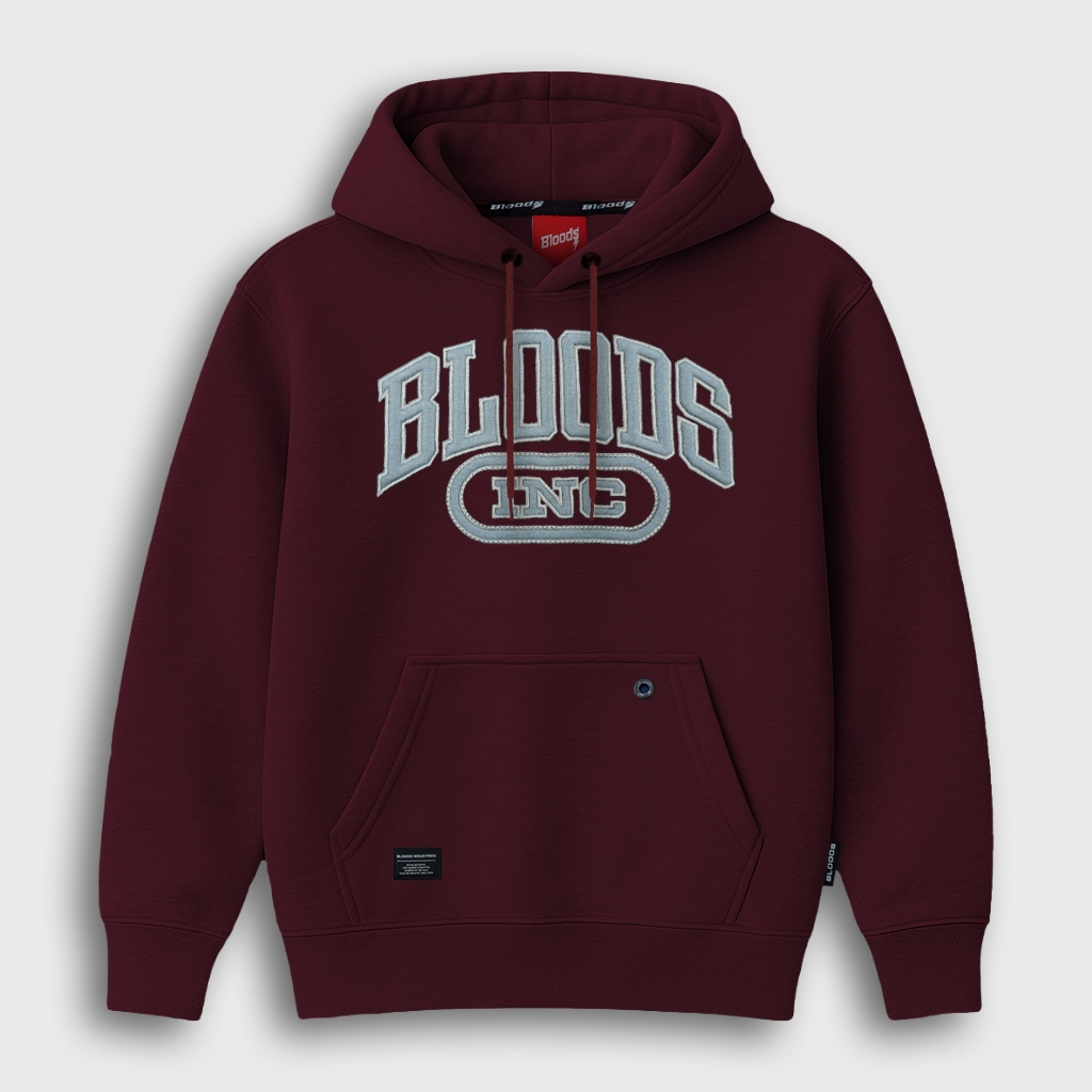 Bloods Series Sweater Hoodie Tense 03 Maroon