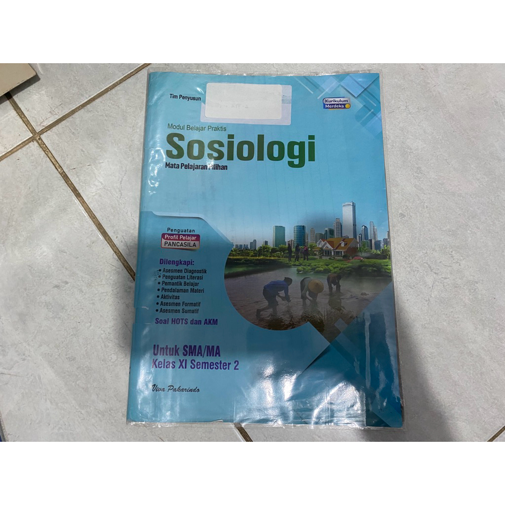 (preloved) lks viva pakarindo kelas 11 semester 2 (SOSIOLOGI)