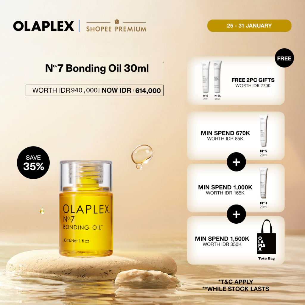[Only 25-31 Jan] Olaplex No. 7 Bonding Oil