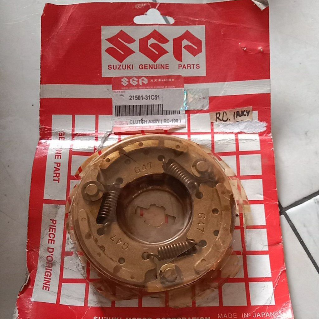 Kampas ganda Suzuki RC Crystal Sprinter Tornado