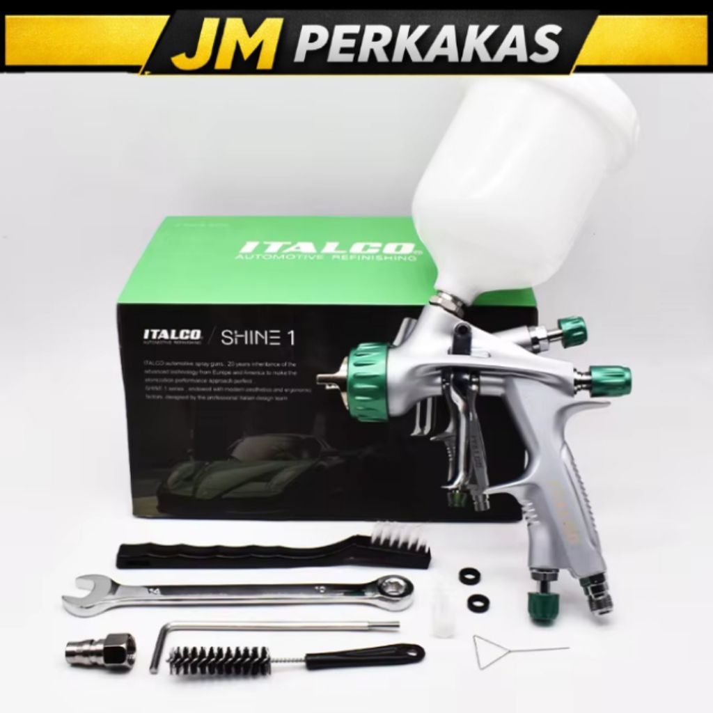 Spray Gun Premium Italco mini shine -1 Spray gun mini spray gun hvlp bukan Auarita