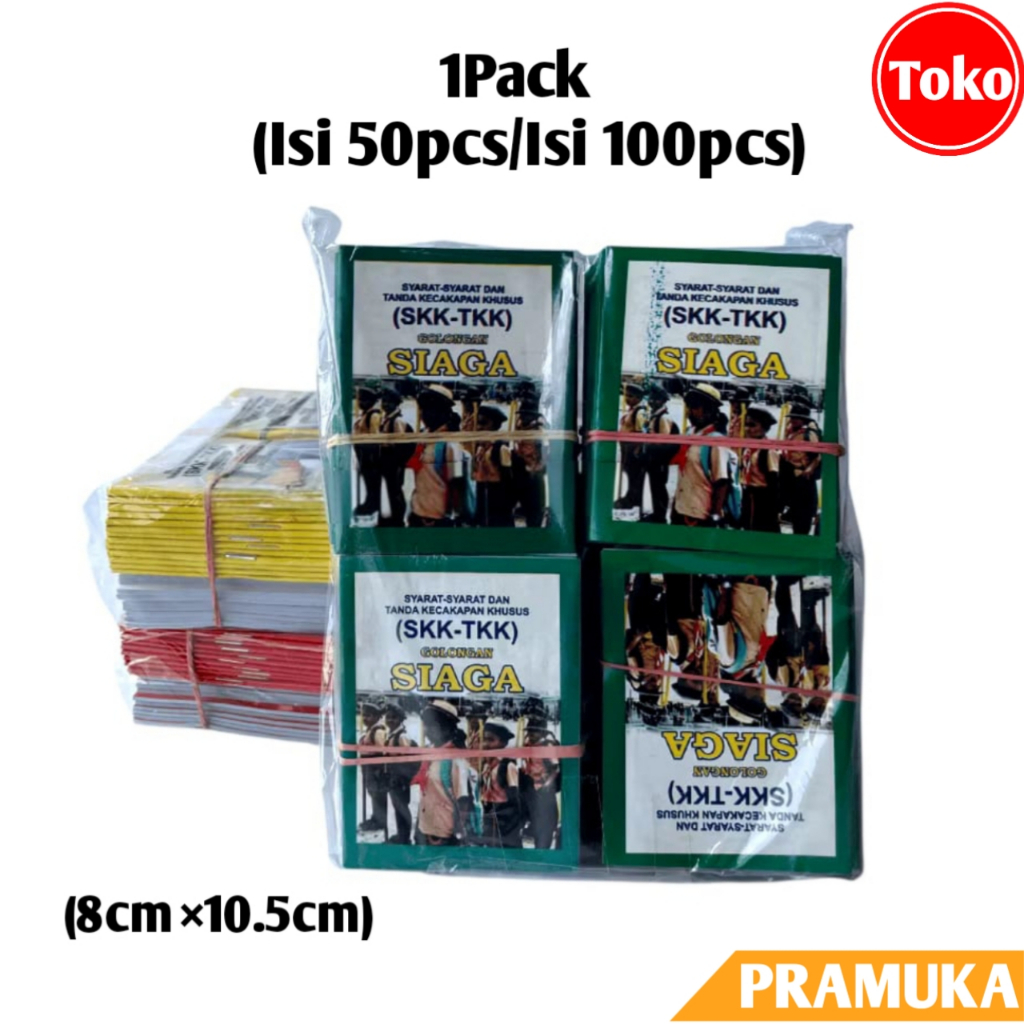 1Pack Buku SKK-TKK Pramuka (HIJAU) Siaga / Buku SKK-TKK Pramuka Siaga