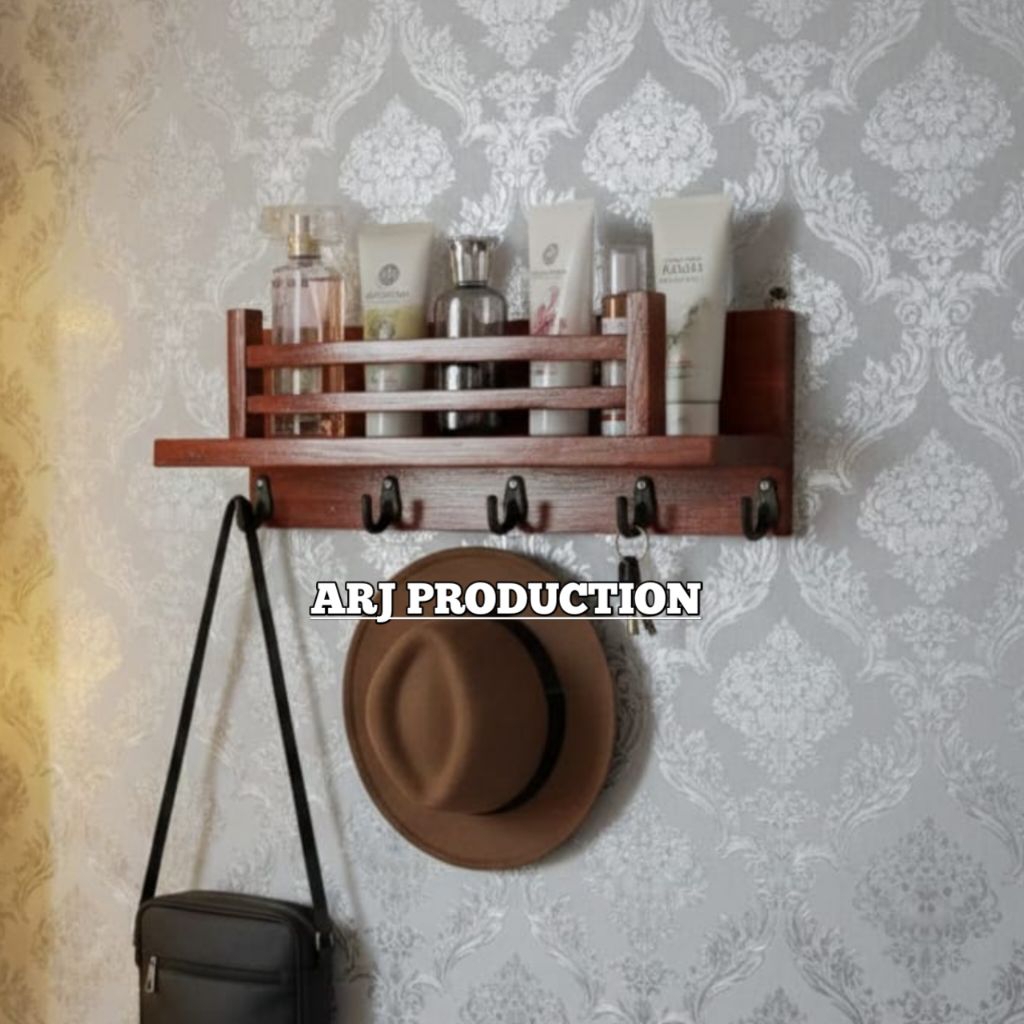 Rak Dinding / Rak Ambalan / Rak Gantungan / Gantungan Kunci  / Tempat Bedak / Hiasan Dinding