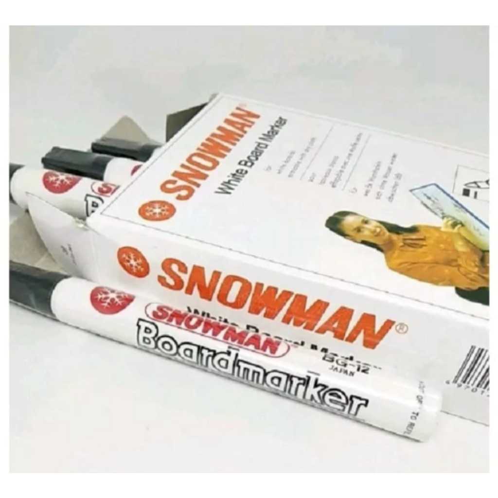 WHITE BOARD MARKER SNOWMAN / SPIDOL PAPAN TULIS / SPIDOL WHITE BOARD