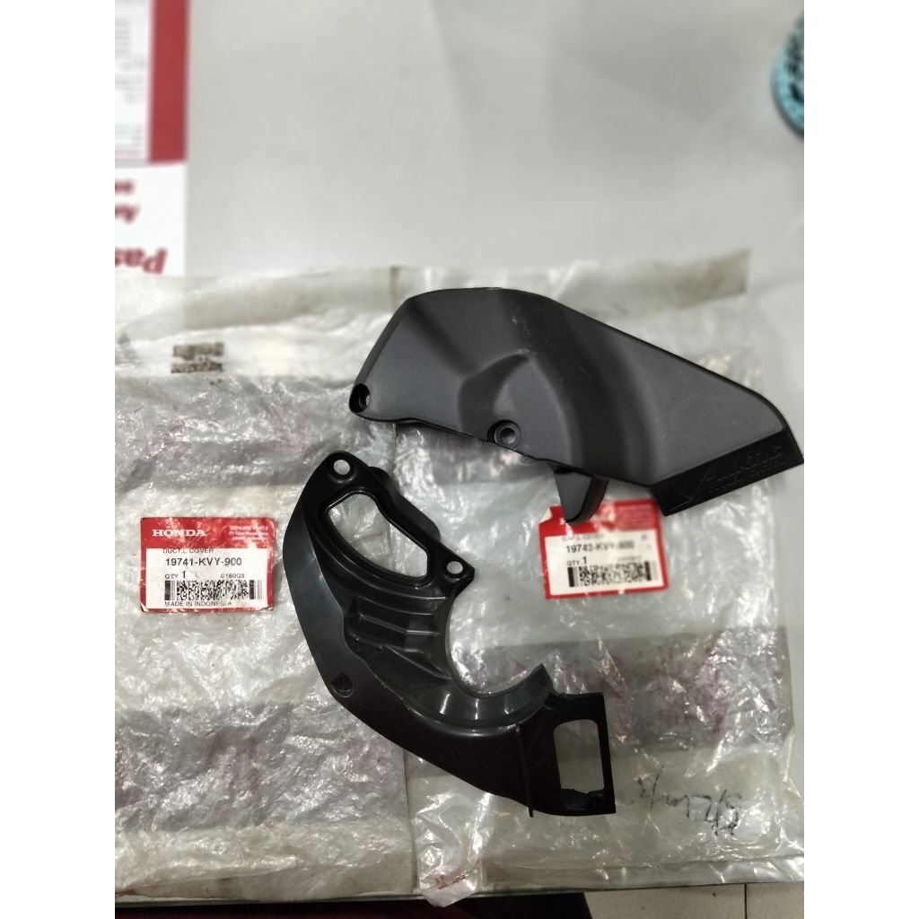 Duct L cover & Cap L cover untuk motor Beat carbu number part 19741KVY900 & 19742KVY900