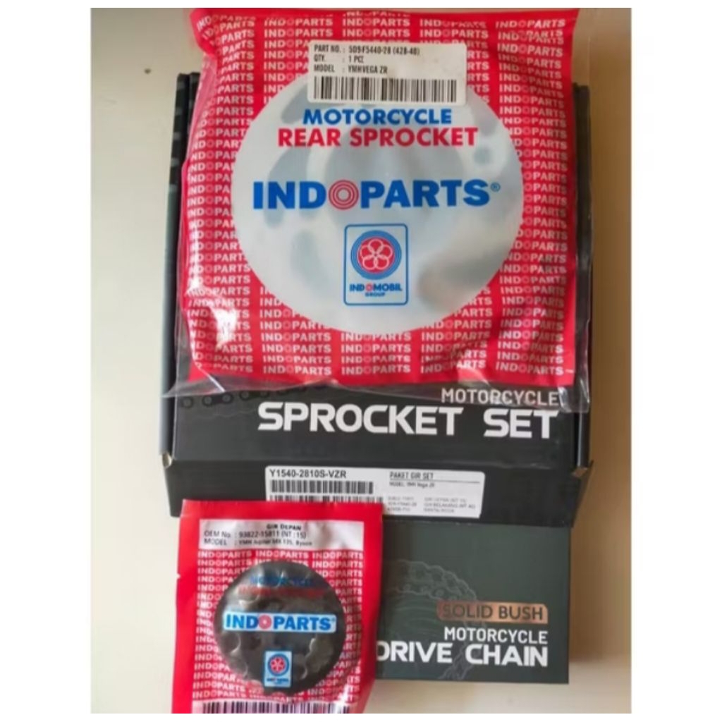 INDOPART GEAR VEGA ZR