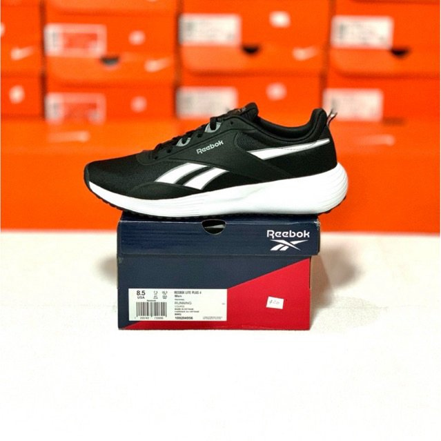 SEPATU REEBOK LITE PLUS 5 BLACK ORIGINAL 100204956 || SEPATU HITAM PUTIH