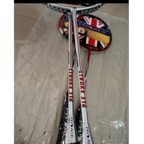 [PROMO] Raket Badminton Pro Ace Stroke 316  Batangan Original