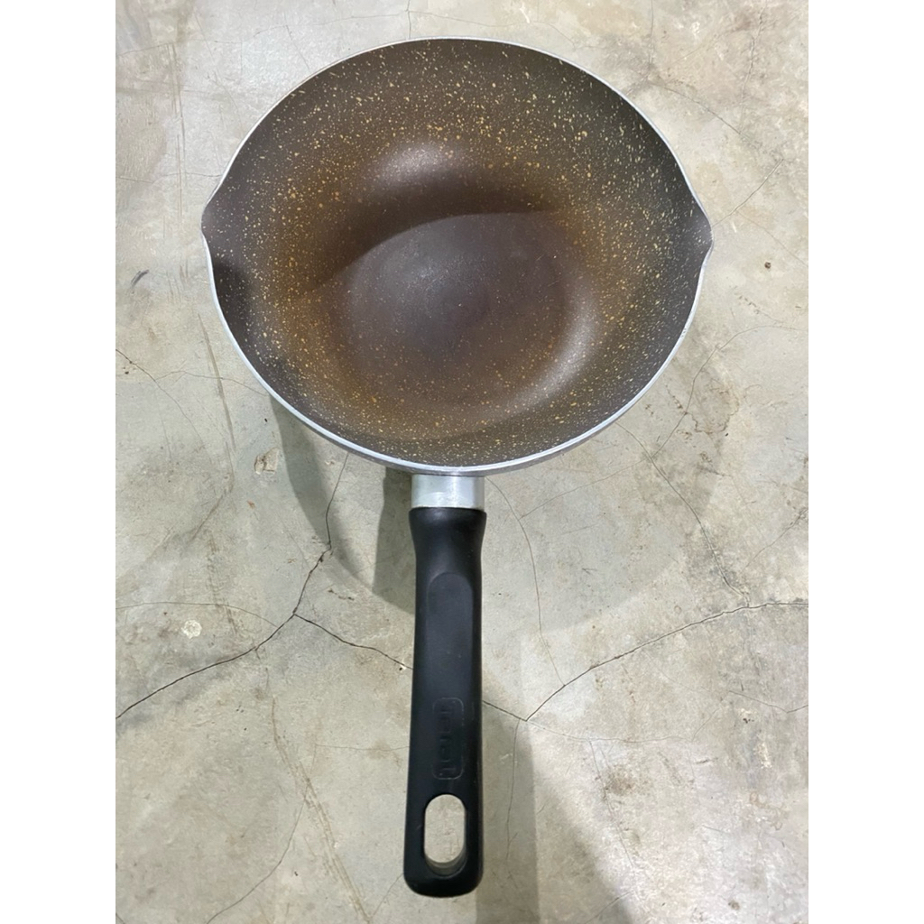 PL Panci Teflon TEFAL Hitam Ukuran 28cm Mulus