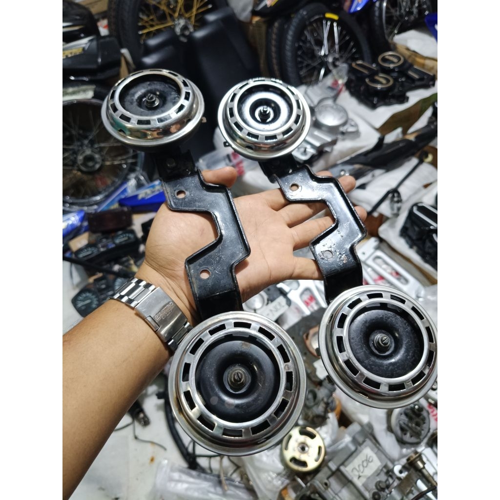 KLAKSON SET/HORN/BELL RX KING ORIGINAL 2002-2006