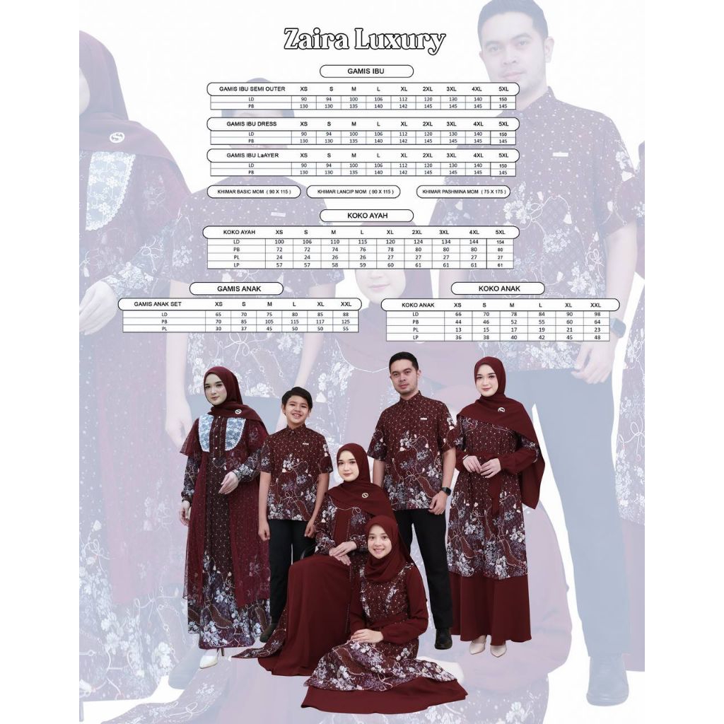 ZAIRA LUXURY BY SS HIJAB