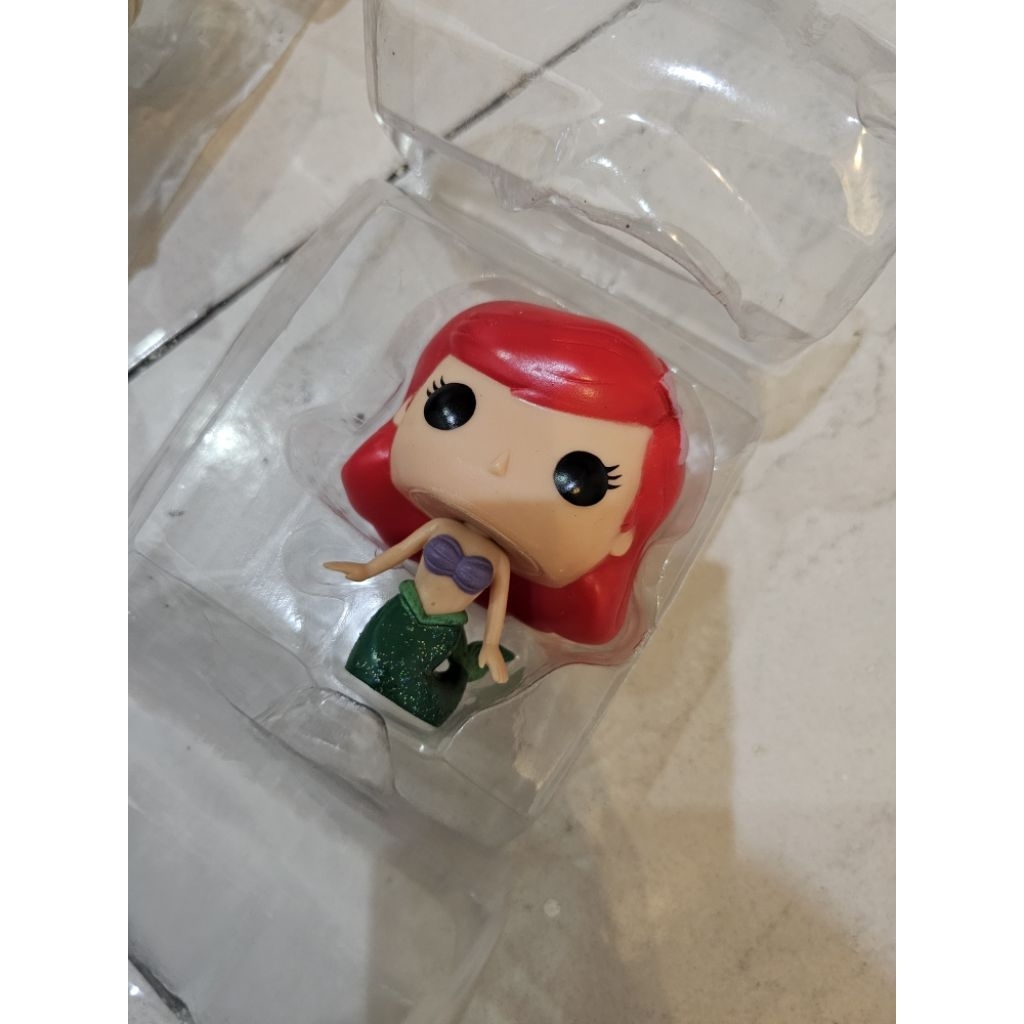 preloved boneka pajangan ariel mermaid