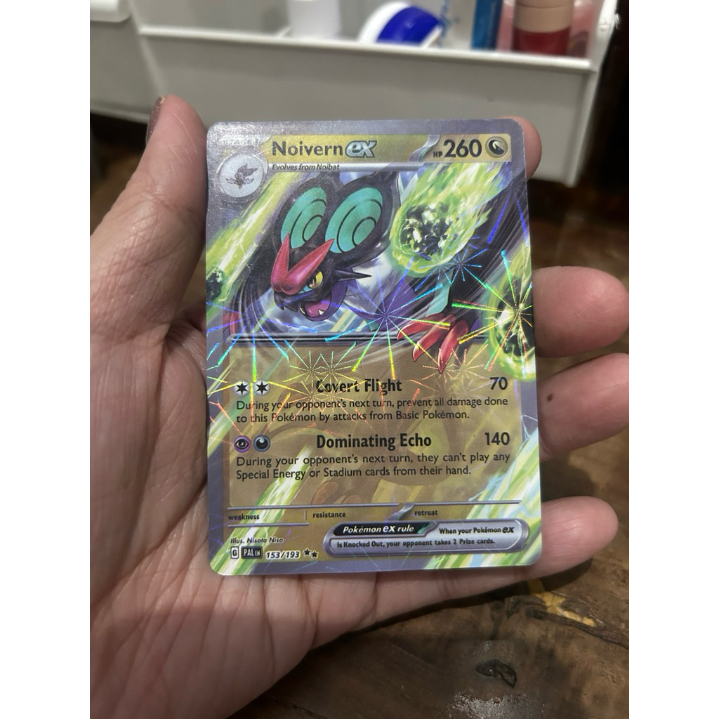 kartu Noivern EX pokemon card