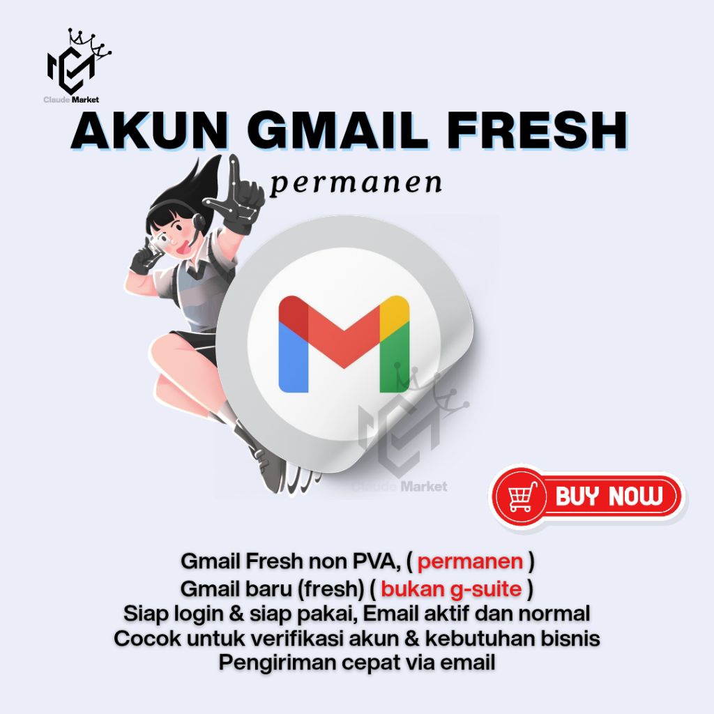 Gmail Fresh Non Pva Permanen