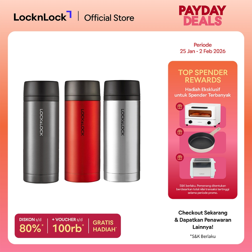 LocknLock New Compact Tumbler 250ml - LHC4133