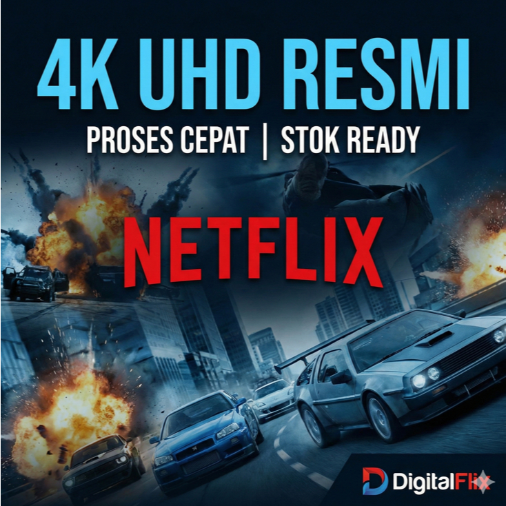 NETFLIX PRIVATE FULLGARANSI