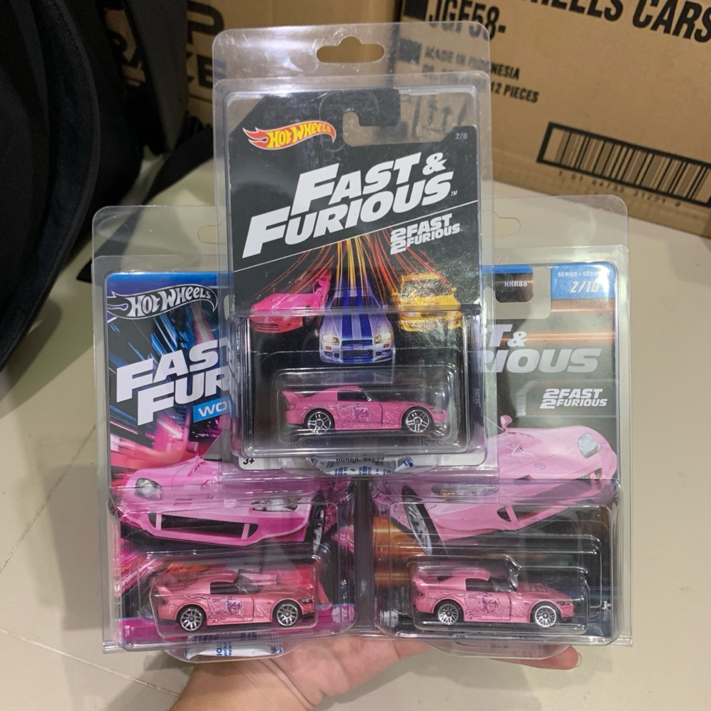 Hotwheels Honda S2000 SUKI Pink - Fast and Furious Women Of Fast Wave 3