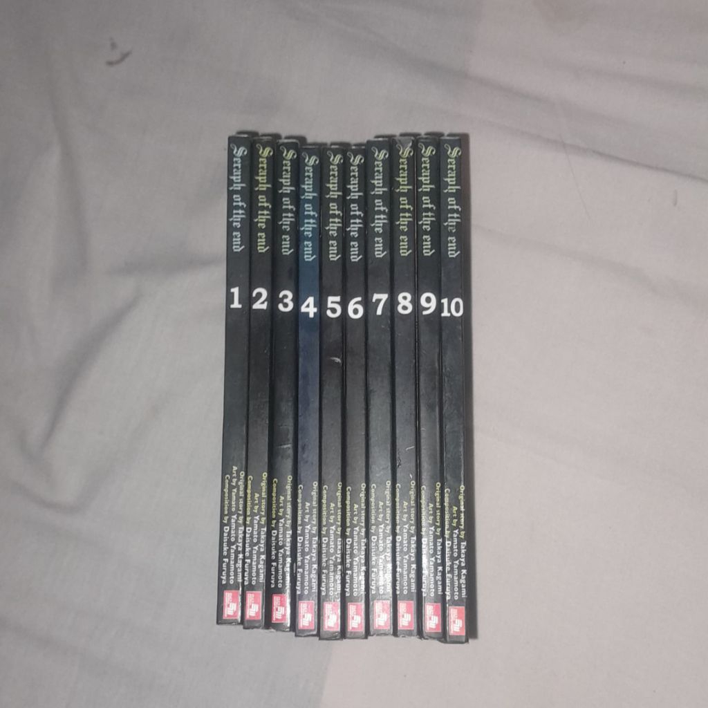 Set Komik Seraph Of The End Vol 1-10 Kolpri