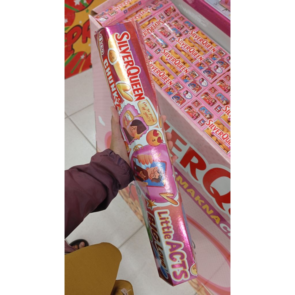 Silverqueen chunky bar 1kg murah