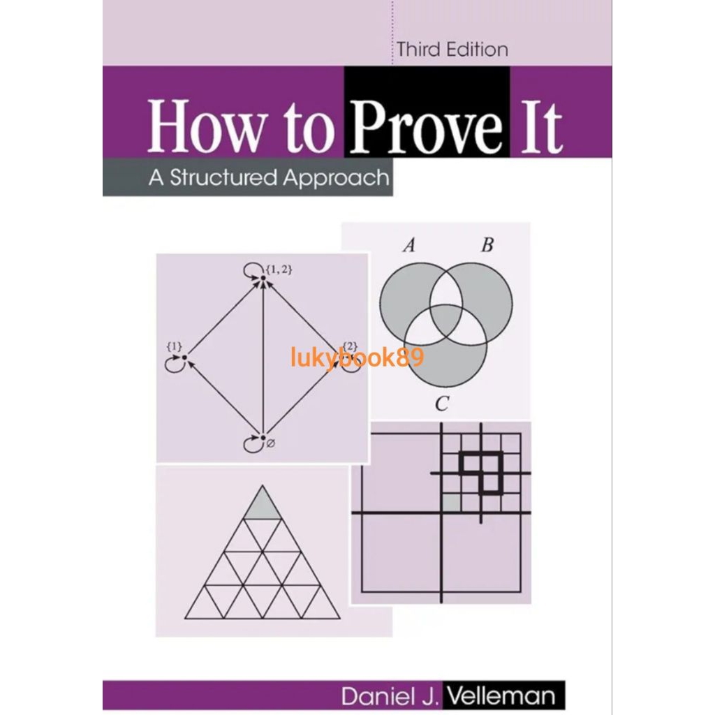 Buku How to Prove It: A Structured Approach 3rd Edition by Daniel J. Velleman