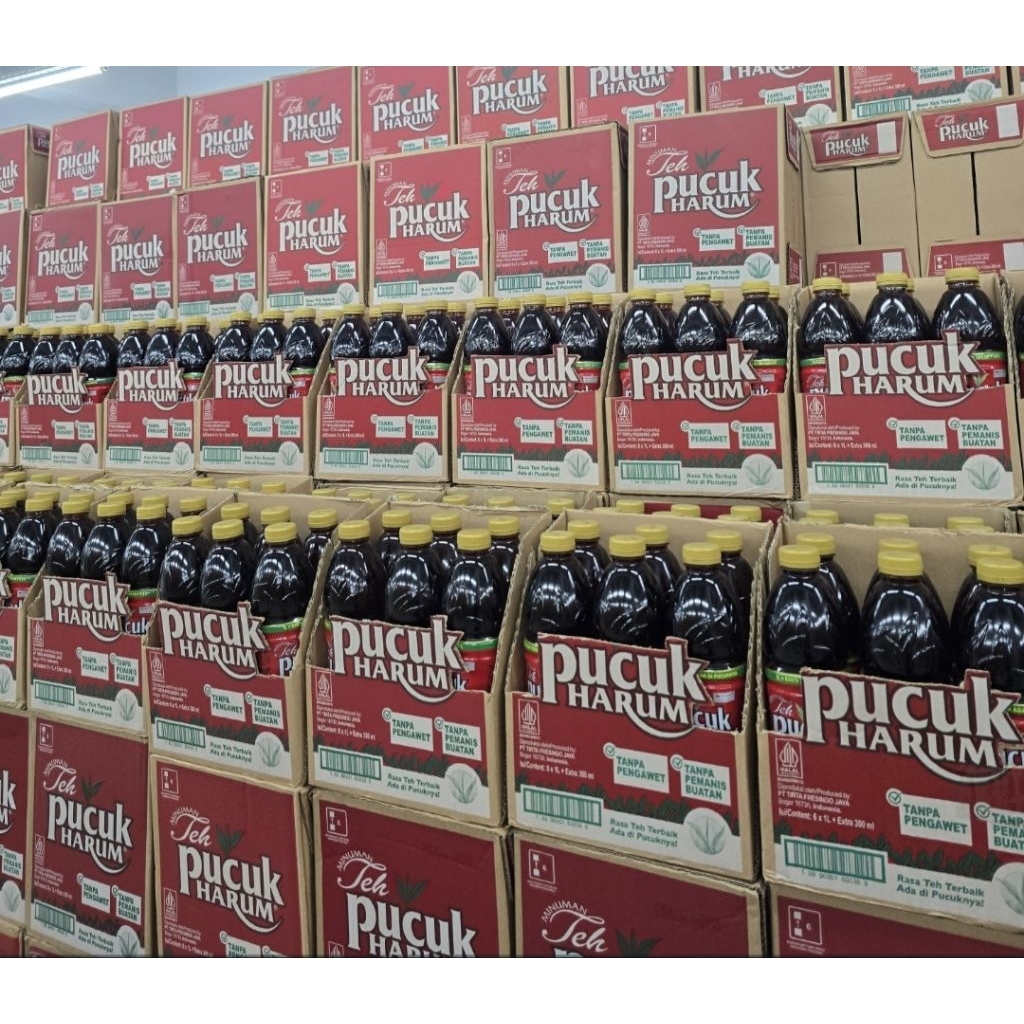 Teh Pucuk satu karton 1,3liter