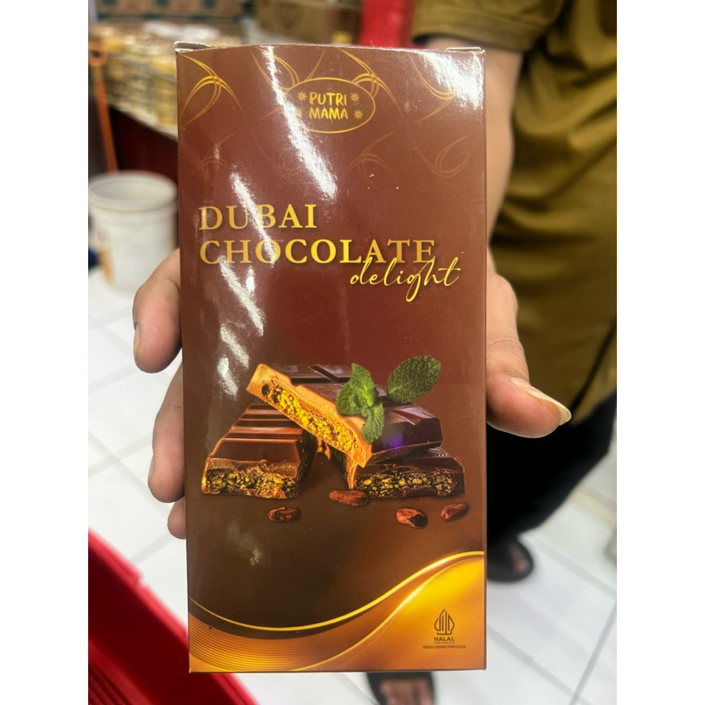 Coklat Dubai Coklat || Dubai Chocolate delight || coklat dubai putri mama || coklat dubai premium ||