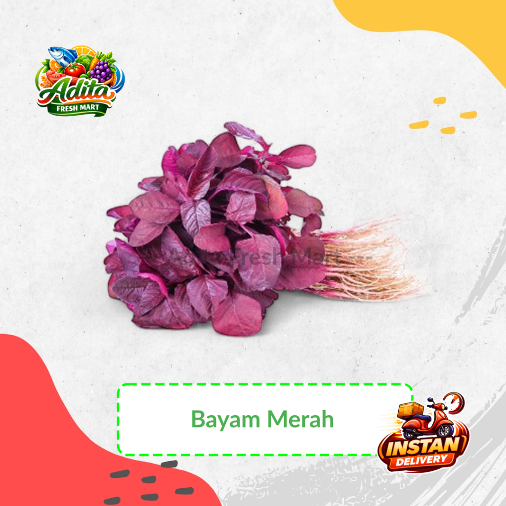 BAYAM MERAH Fresh 1 IKAT | Bayam Merah