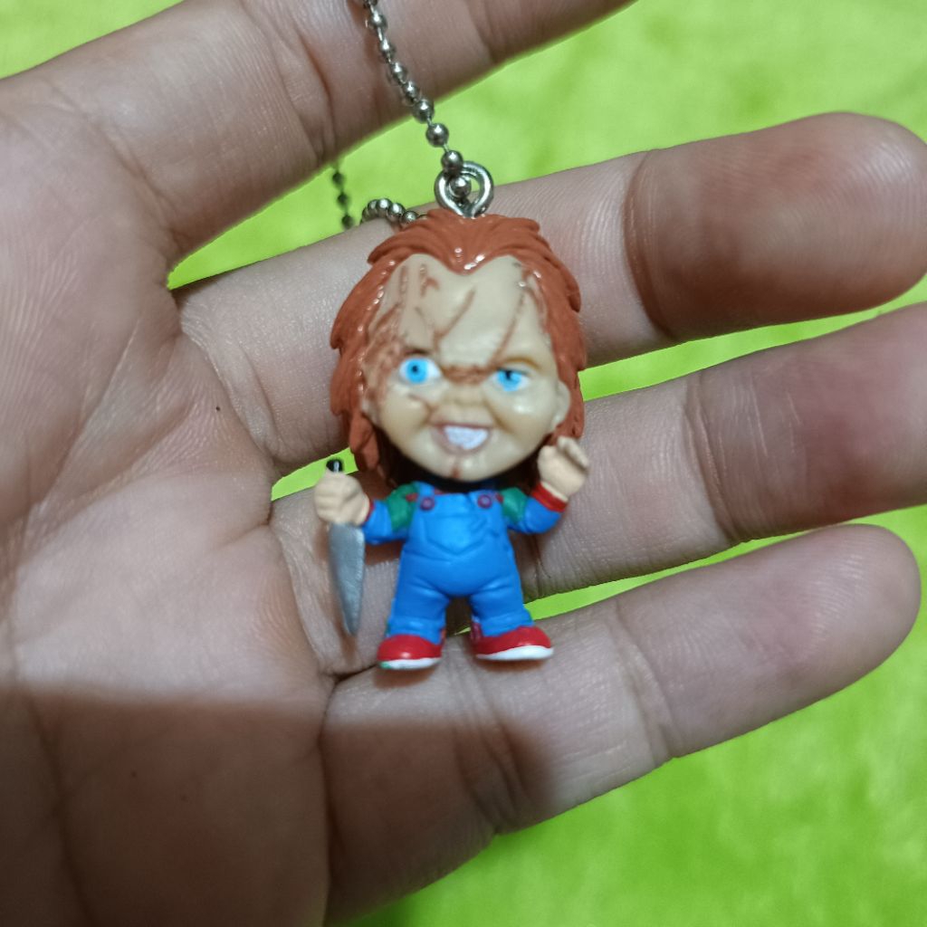Figure keychain horror Chucky gantungan kunci figure