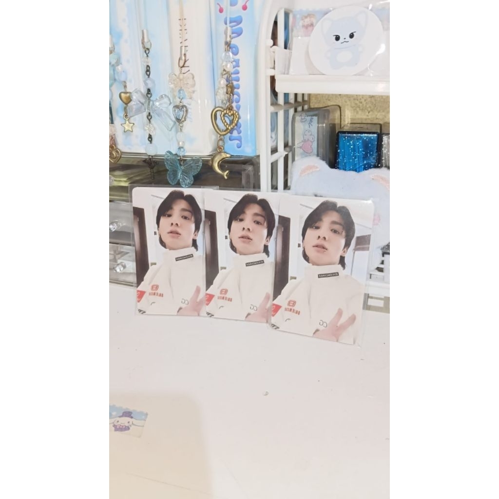 PHOTOCARD BTS JUNGKOOK LUCKY DRAW GOLDEN JK RACING OFFICIAL