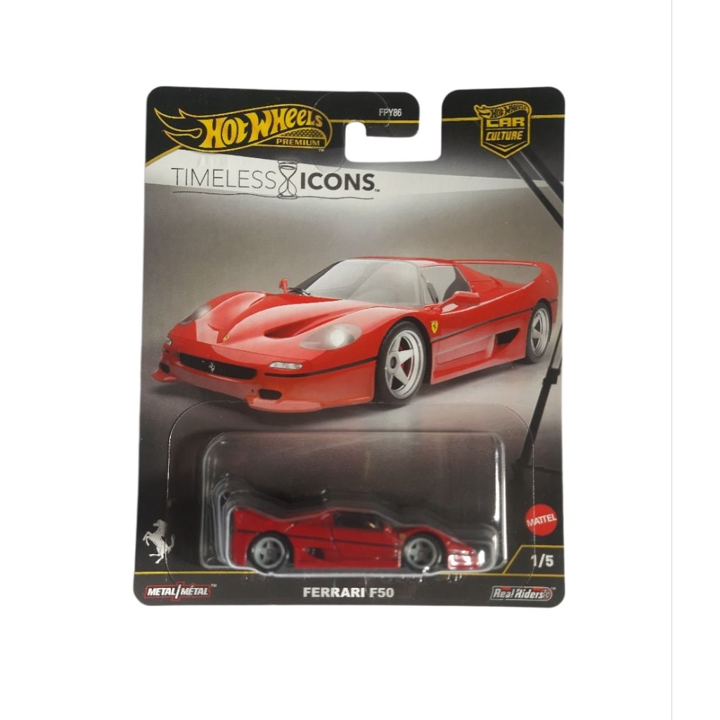 Hot Wheels Premium Timeless Icons Ferrari F50