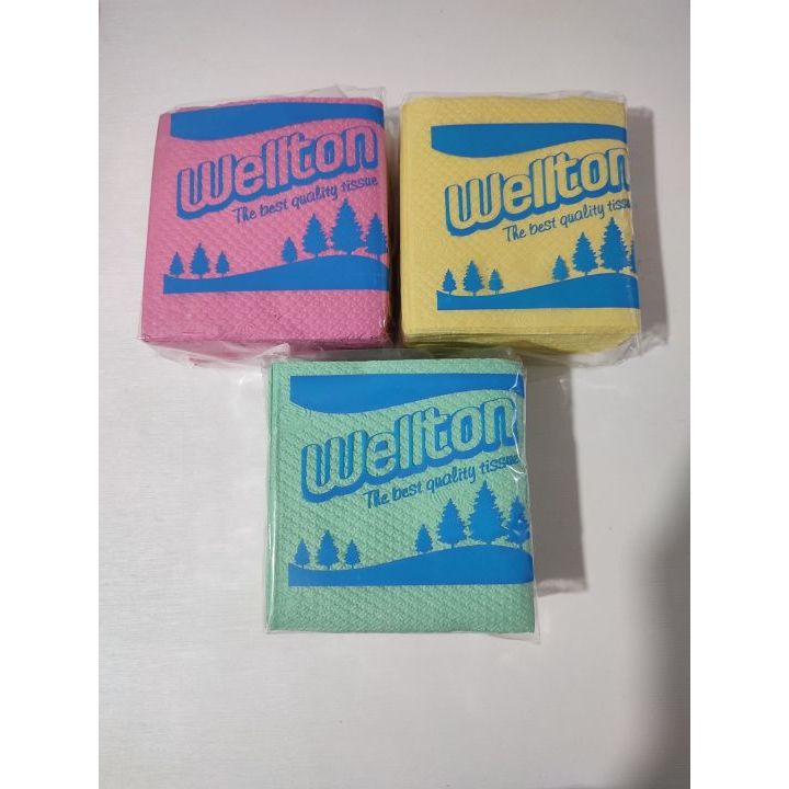 Napkin Tissue Tessy STD Full / Tisu Meja Warna Warni