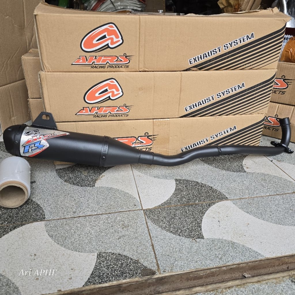 knalpot AHRS F4 original SUPRA 125 KARISMA