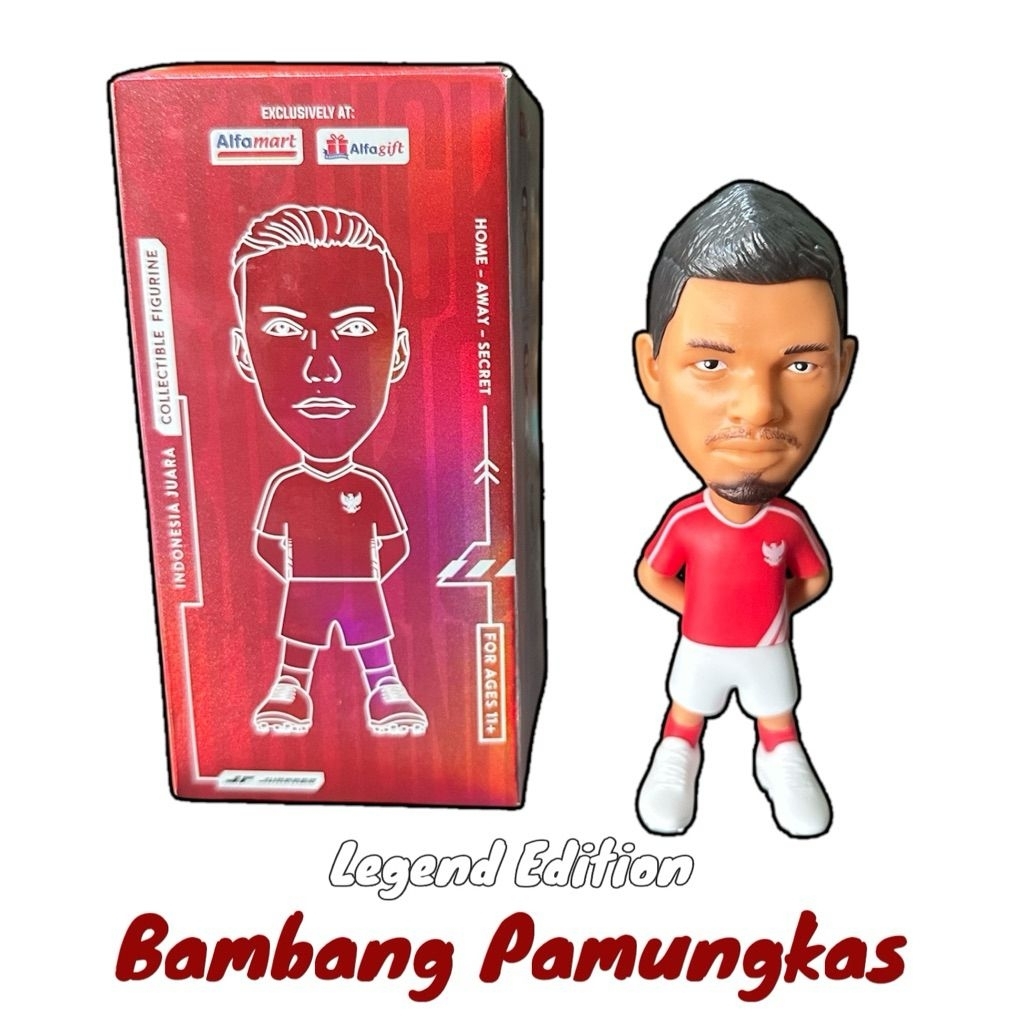 mini figure timnas Indonesia x Alfamart official merchandise