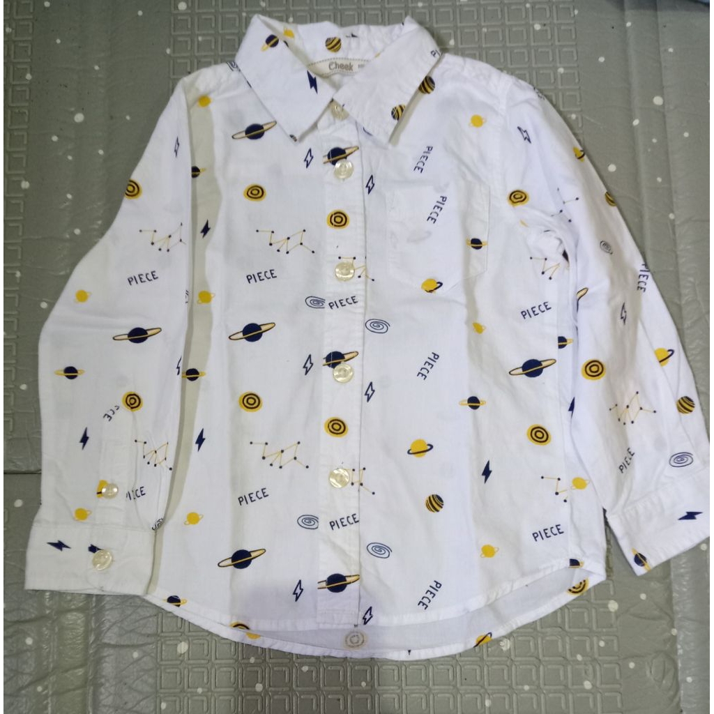 prelov kemeja "cheek" anak 3th.