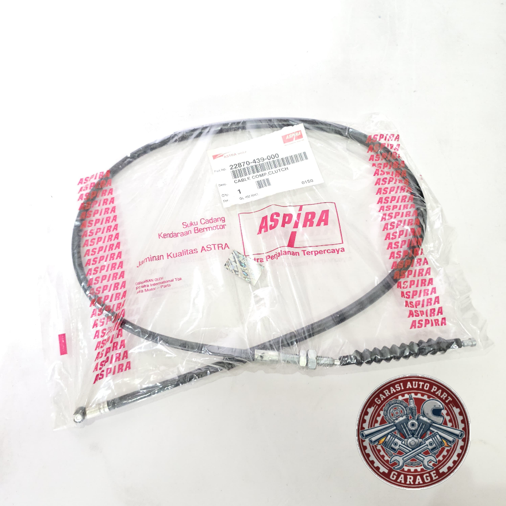 TALI KABEL KOPLING HONDA GL100, GL-100 22870-439-000 ORIGINAL