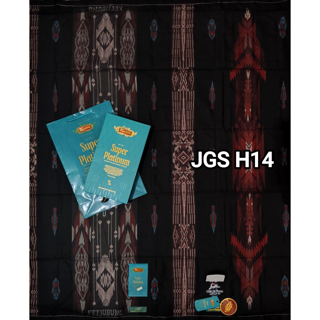 SARUNG KETJUBUNG SUPER PLATINUM JSB JGN JGS JGK  KUALITAS GOLD FREE PAPER BAG