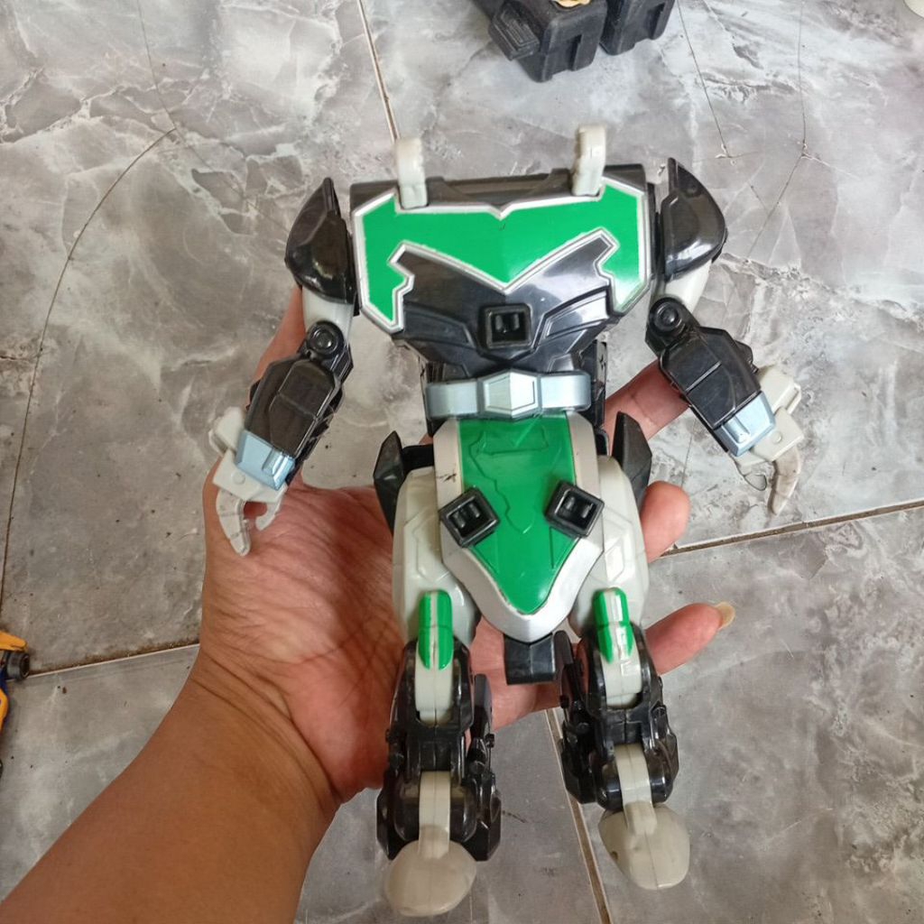 Minotaur OX Power Rangers Mystic Force Titan Megazord Green Zord Figure